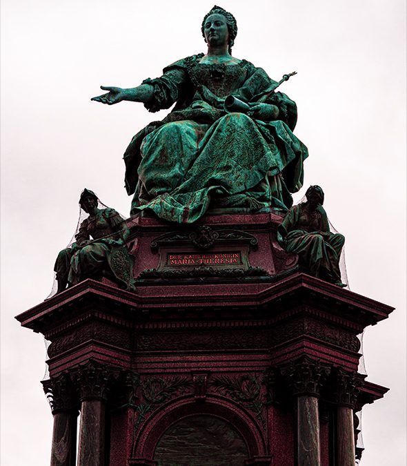 maria theresia, museumsquartier, statue, monument, js creative space, fotograf wien